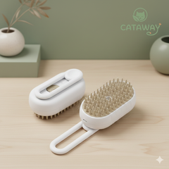 BROSSE ANTI-POILS 3-EN-1 – LA SOLUTION DOUCE POUR VOTRE CHAT